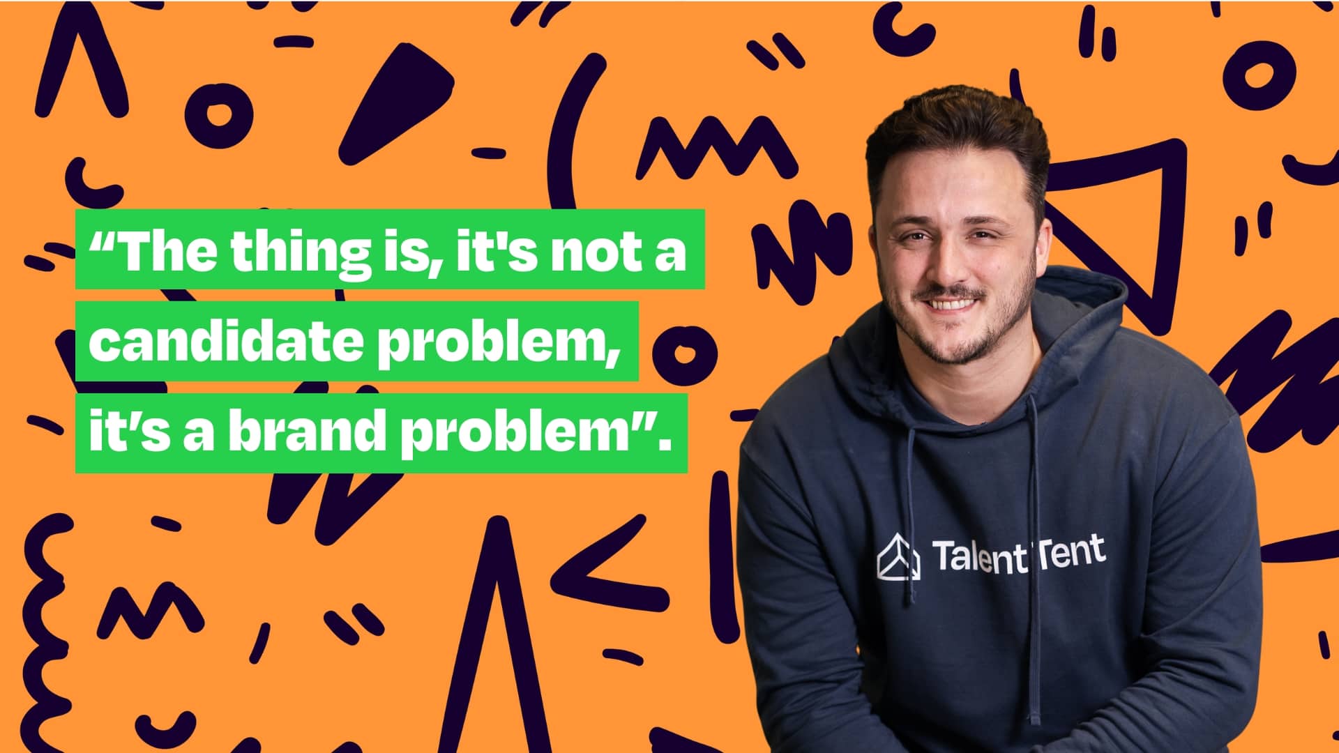 the thing is it's not a candidate problem it's a brand problem